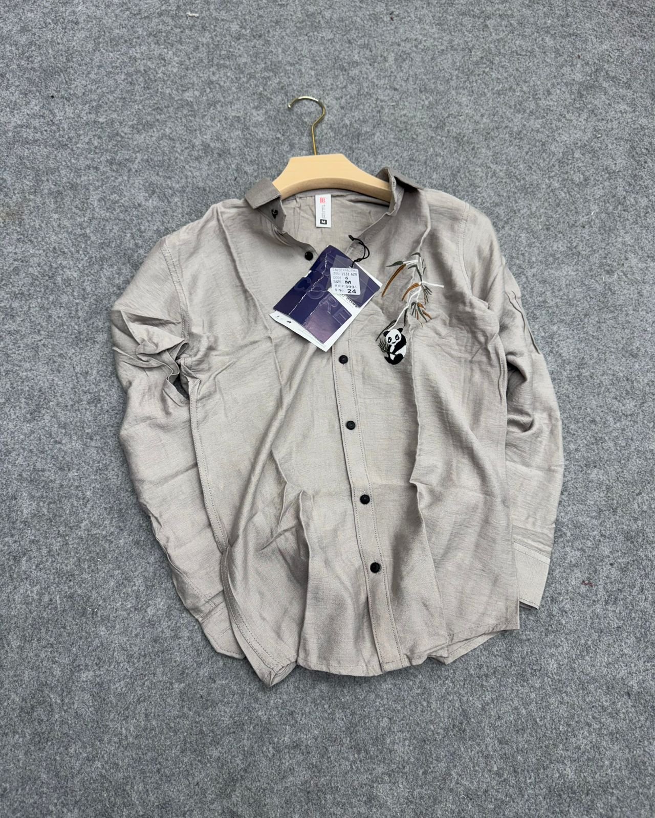 Crushed Linen Shirt